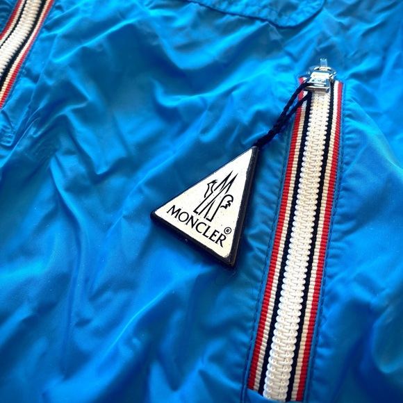 Authentic Moncler Lightweight Blue Jacket (size 8) - Picture 3 of 7